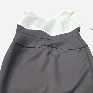 Calvin Klein b & w dress needs repairs